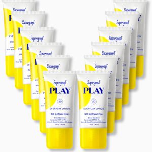 supergoop PLAY All Weekend Bachelorette Bundle SPF Lotion Set