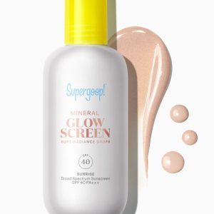 supergoop Mineral Glowscreen Soft-Radiance Drops SPF 40