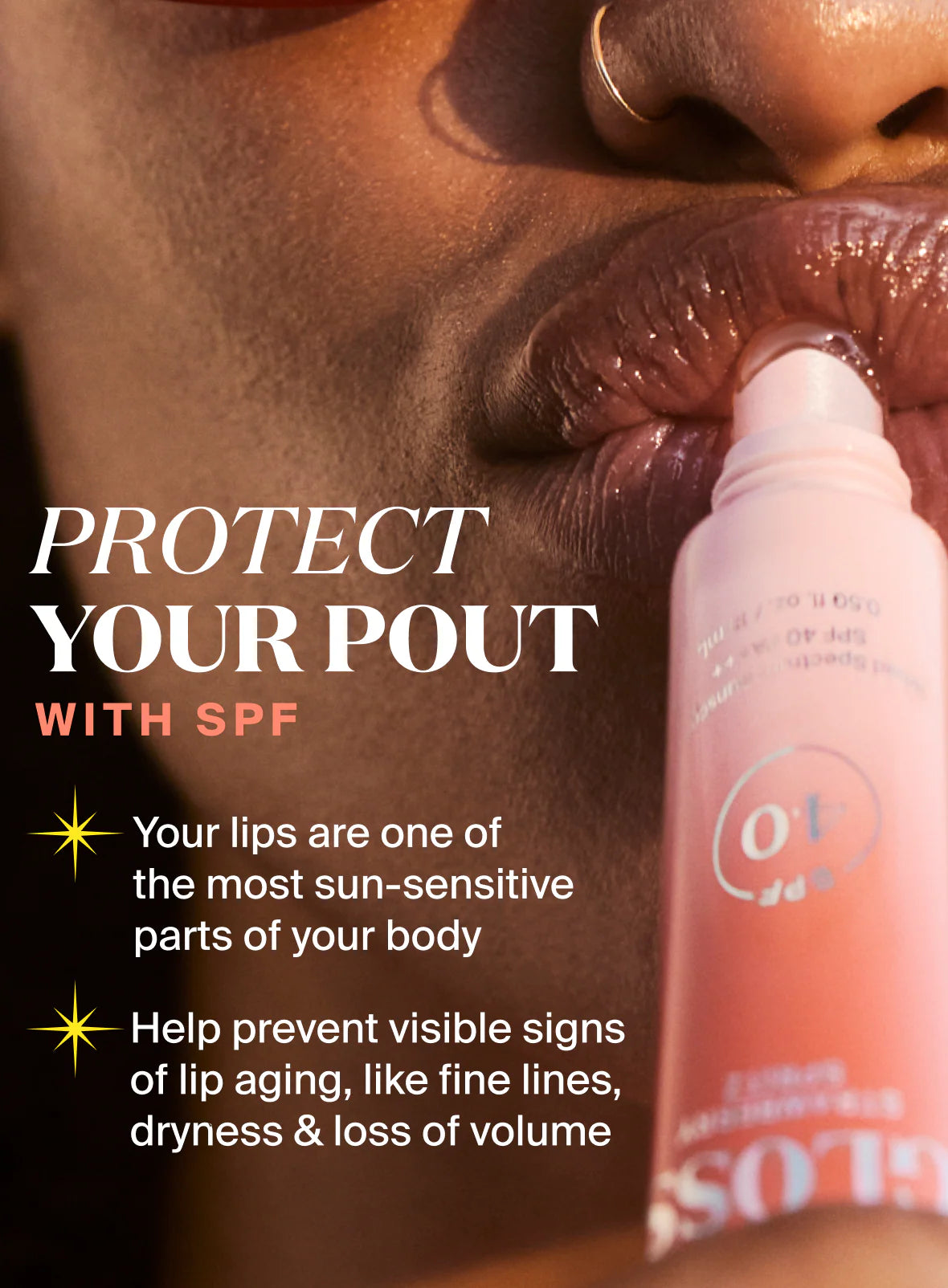 4c6b16a2ace17d41ffcf735e49d099a3_ab8e6fb6-17a8-4cda-8059-e9e8bd8e992d.jpg supergoop Glow Gloss SPF 40 Lip Balm - Image 23