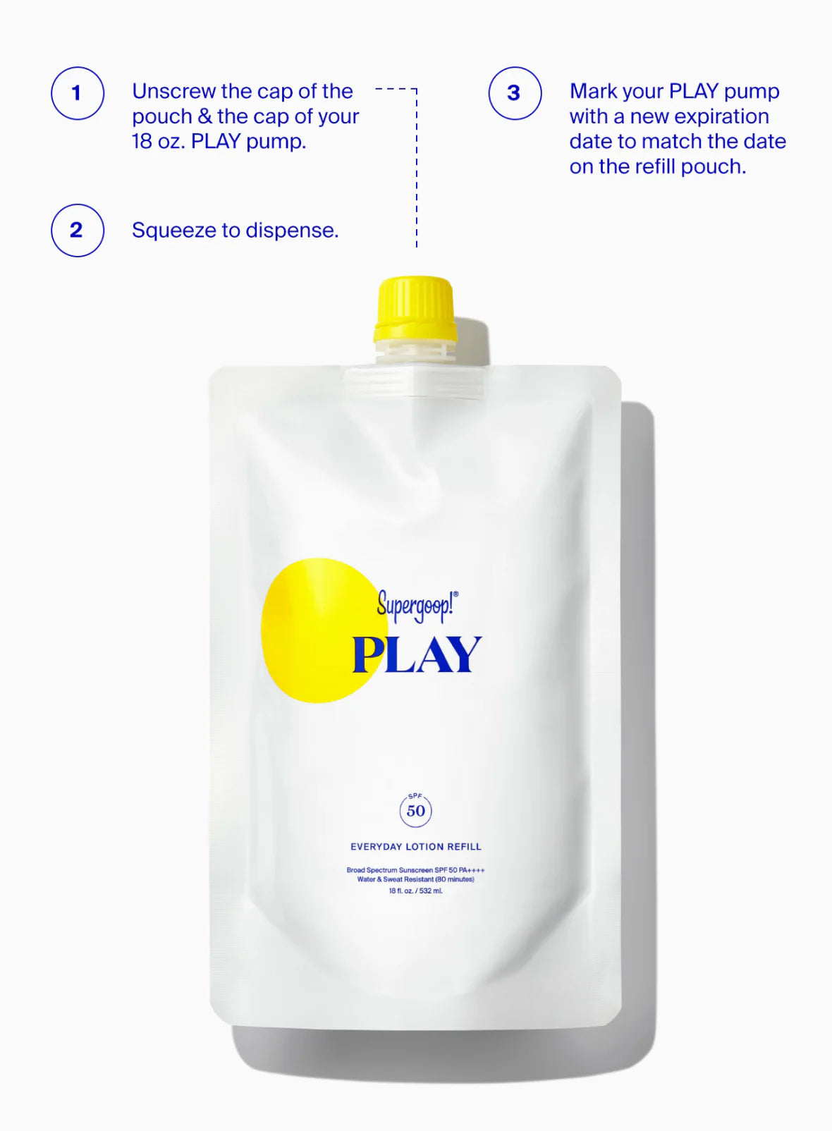 57b8e410ae7e5120d4aeab45bd4ccbf2_84024d0b-9140-49d1-9516-c01ada0fc6a2.jpg supergoop PLAY Pump & Refill Set - Image 4