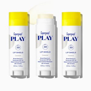 supergoop PLAY Lip Shield SPF 30 Coconut