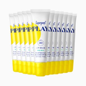 supergoop Mint to Be Bachelorette Bundle SPF Lip Set