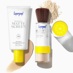 supergoop The Matte Prime & Reapply Set