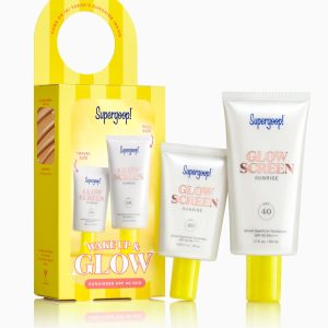 supergoop Wake Up & Glow Sunkissed Duo Glowscreen SPF 40