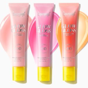 supergoop NEW! Glow Gloss SPF 40 Lip Balm Trio