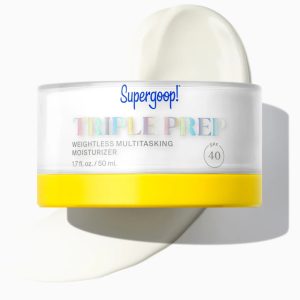 supergoop Triple Prep Weightless Multitasking Moisturizer SPF 40